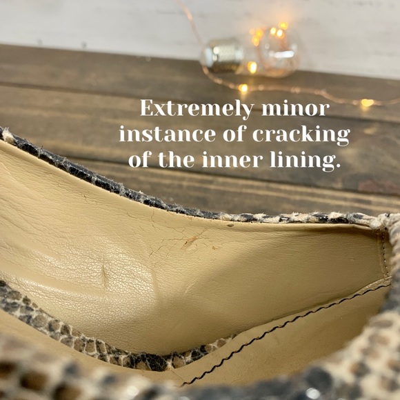 ISOLÁ Cagney Sand Snakeskin Print Platform Heels - Picture 14 of 14